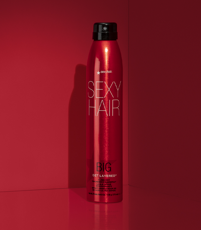 Sexy Hair Big Sexy Hair Get Layered Flash Dry Thickening Hairspray