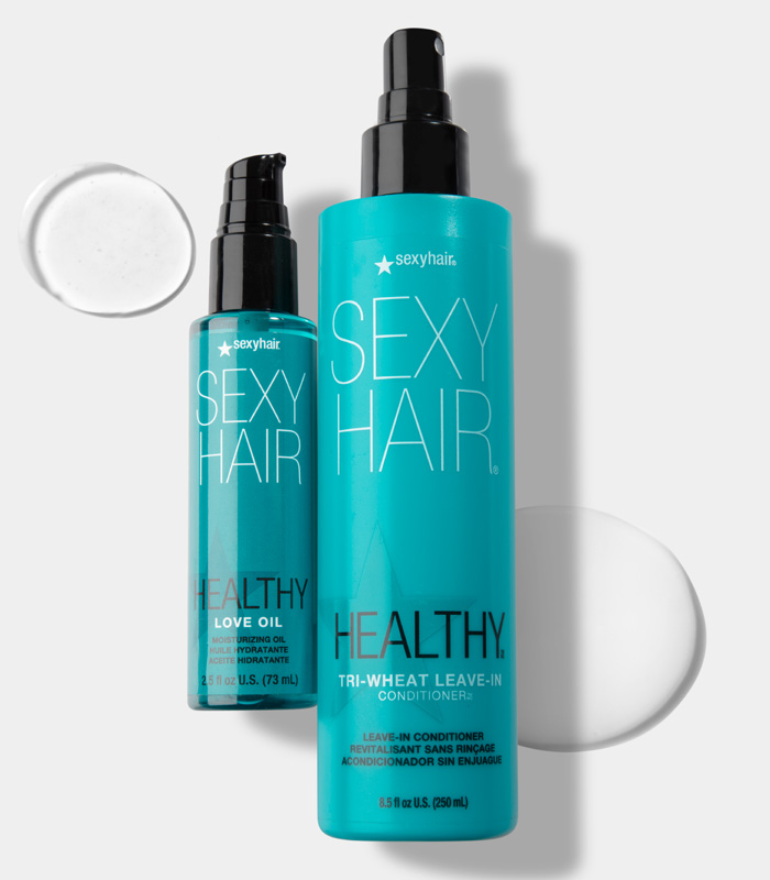 gesunder Tri-Weizen und love oil produkte