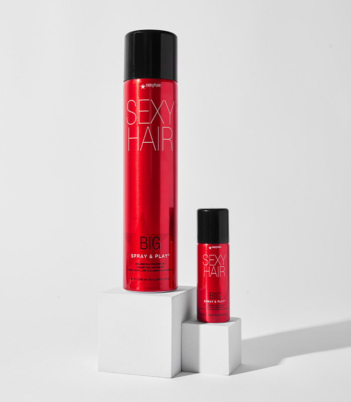 Sexy Hair Big Volumizing Hairspray, Spray & Play - 10.0 oz