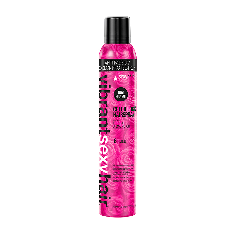 vibrant color lock hairspray product