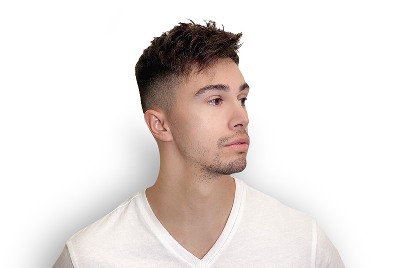quick-and-easy-pompadour-before male hairstyle before
