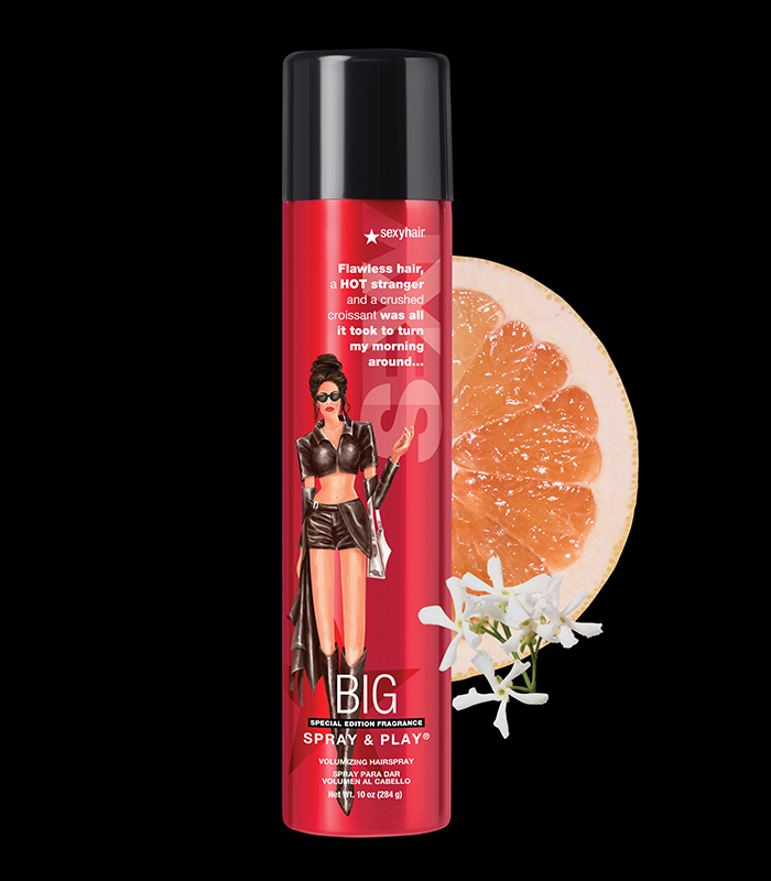 a picture of 2026 special edition spray and play with ingredients